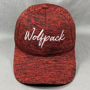 NC State Wolfpack The Game NCAA Strapback Hat Cap Red Adjustable Golfer Dad Mens